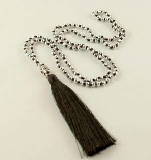 Black Tassel Necklace