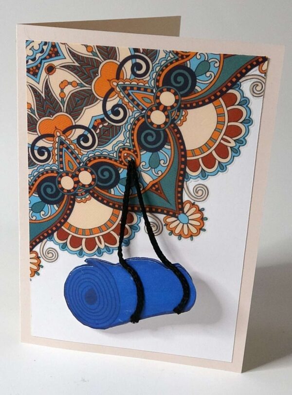 Card - Yoga Mat #A296 - Image 2